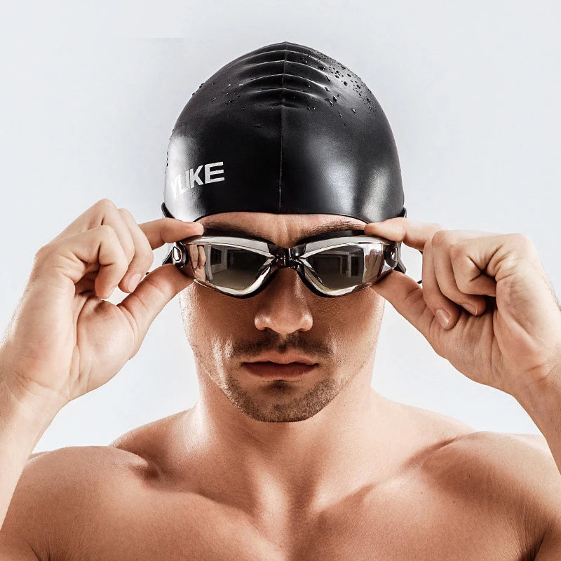 Worky Shark Skin Swimming Equipment Set for Men