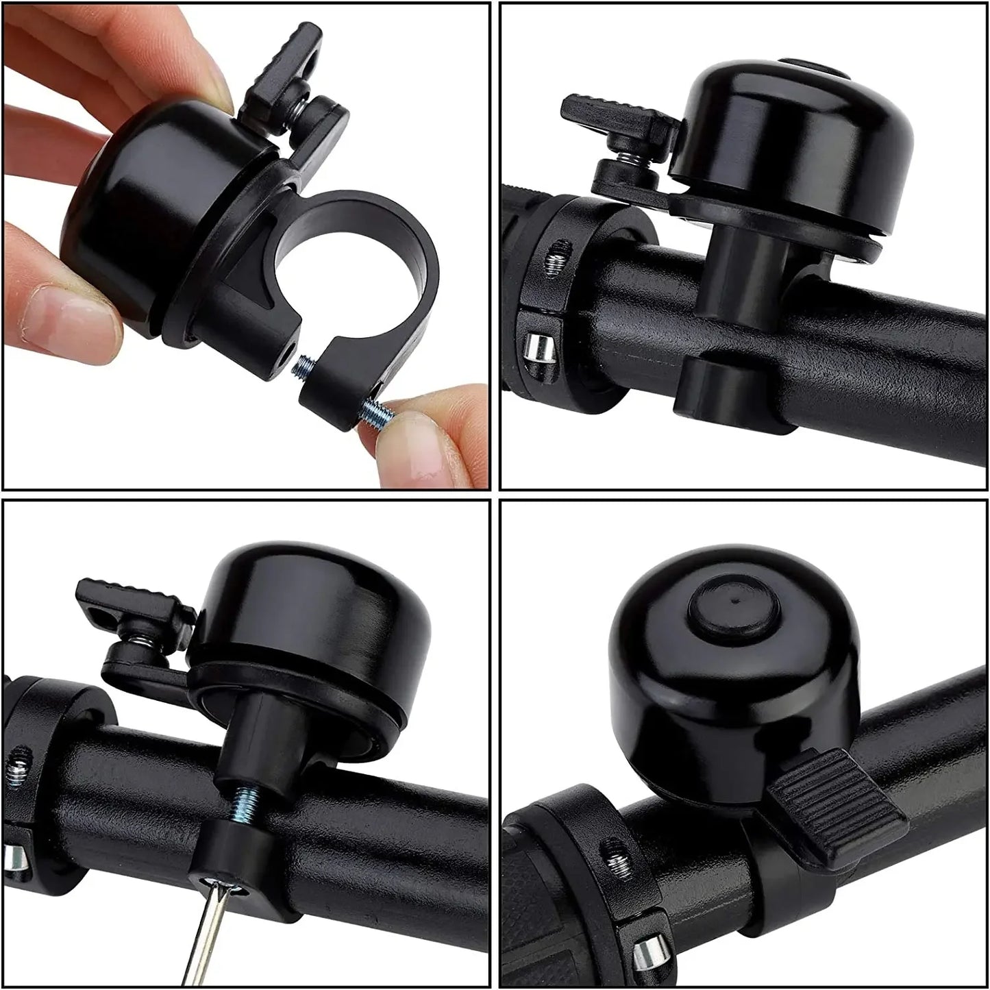 Worky Bicycle Bell Electric Horn Alloy Mountain Road Bike Safety Alarm