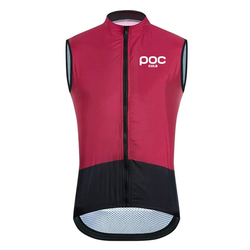 Worky Men's Cycling Vest – Windproof, Waterproof, Breathable & Reflective