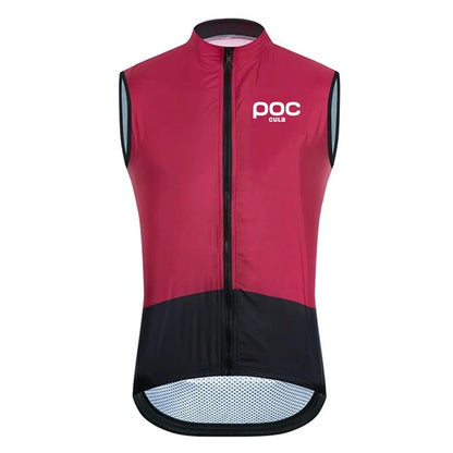 Worky Men's Cycling Vest – Windproof, Waterproof, Breathable & Reflective