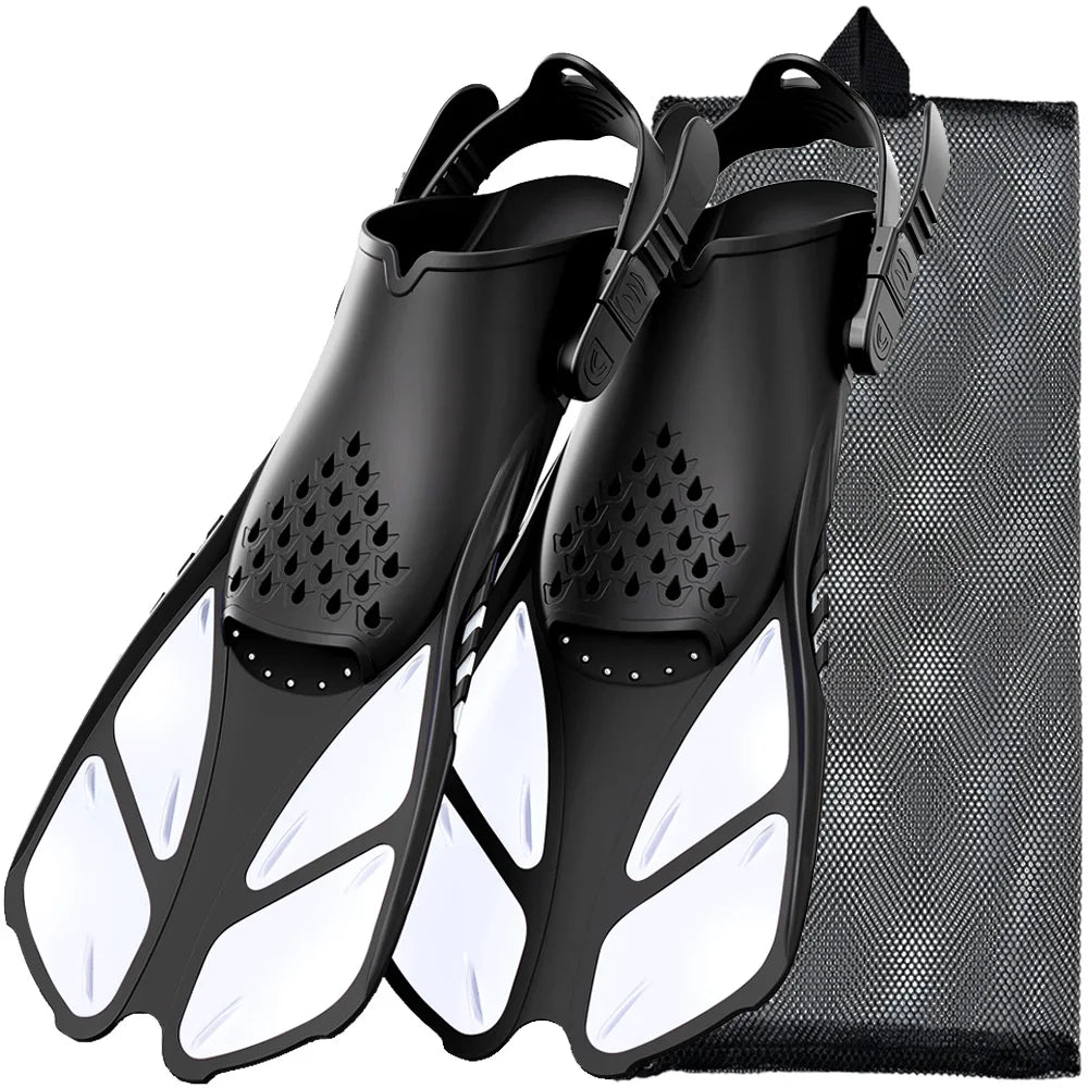 Worky Adjustable Silicone Swim Fins