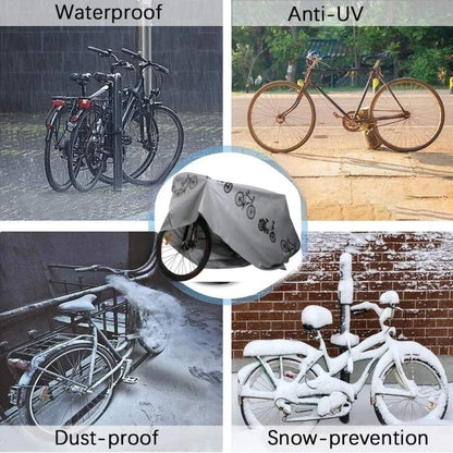 Worky Waterproof Bicycle Cover – Outdoor UV Protector for MTB, Electric Bike, Motorcycle & Scooter