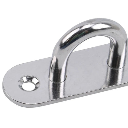 Worky Stainless Steel Oval Eye Board Marine Deck Buckle