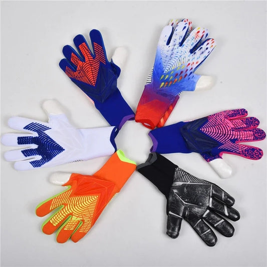 Worky Kids & Adults Goalkeeper Gloves – Anti-Slip Latex Soccer Goalie Gloves for Football