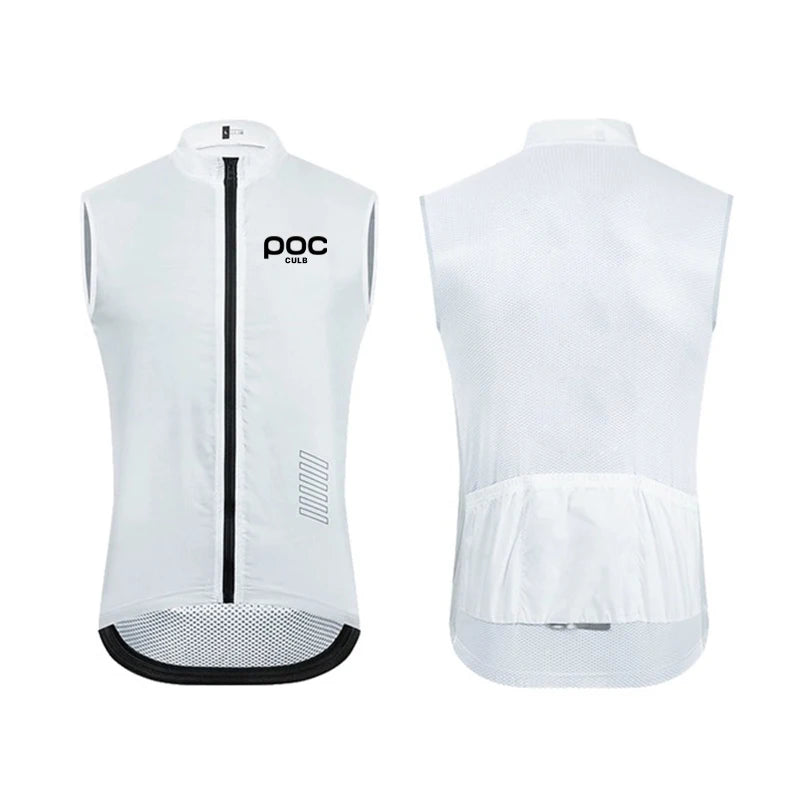 Worky Men's Cycling Vest – Windproof, Waterproof, Breathable & Reflective