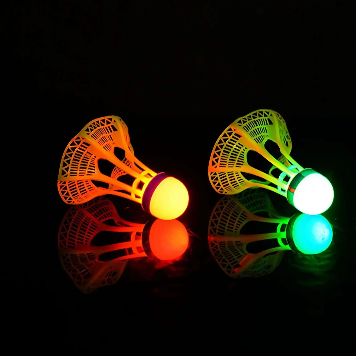 Worky Luminous Windproof Badminton Shuttlecock – LED Light-Up & Durable