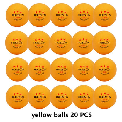 Worky 3-Star Professional Table Tennis Balls - 20/50/100 PCS