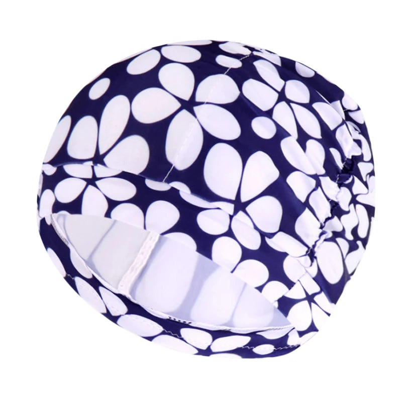 Worky Printed Swimming Cap for Women & Girls – Perfect for Long Hair