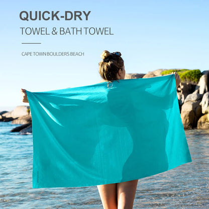 Worky Ultralight Quick-Dry Towel – Ideal for Swimming, Travel, and Outdoor Adventures