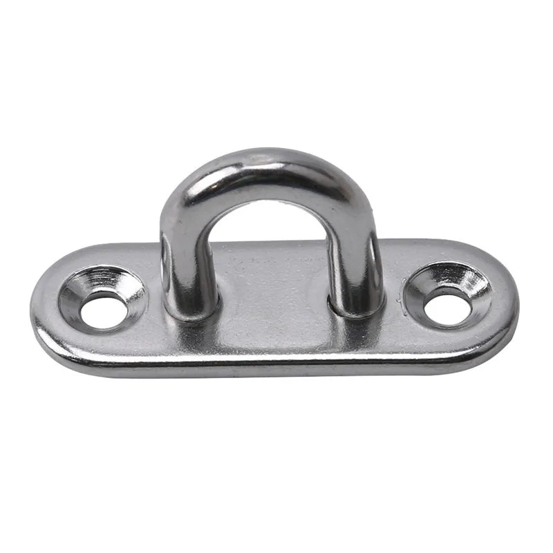 Worky Stainless Steel Oval Eye Board Marine Deck Buckle