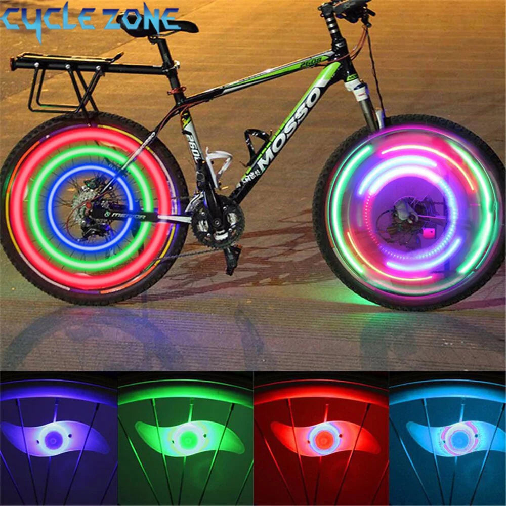 Worky Spoke Light - Colorful LED Bike Wheel Light