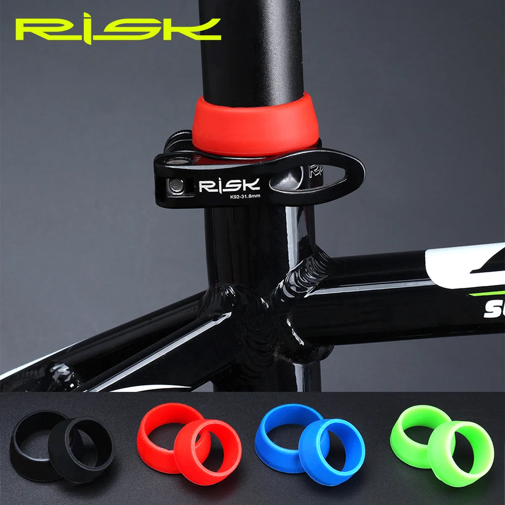 Worky Bicycle Seat Post Rubber Ring - Waterproof Silicone Dust Cover for Cycling