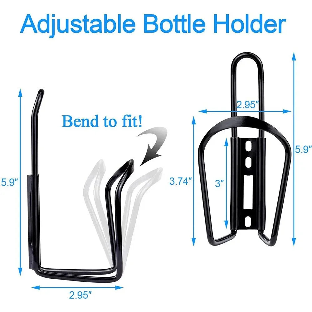 Worky Aluminum Alloy Foldable Bicycle Bottle Holder