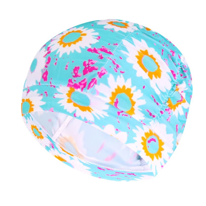 Worky Printed Swimming Cap for Women & Girls – Perfect for Long Hair