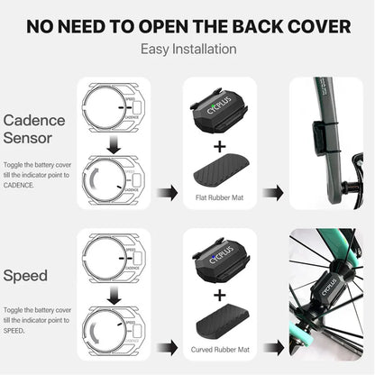 Worky CYCPLUS Cadence & Speed Dual Sensor