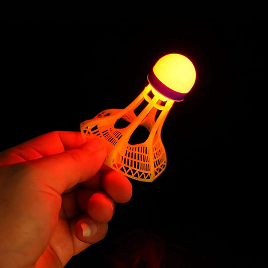 Worky Luminous Windproof Badminton Shuttlecock – LED Light-Up & Durable