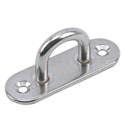 Worky Stainless Steel Oval Eye Board Marine Deck Buckle