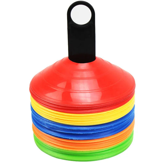 Worky Disc Cone Set – Football Training Pro Disc Cones for Sports and Outdoor Activities