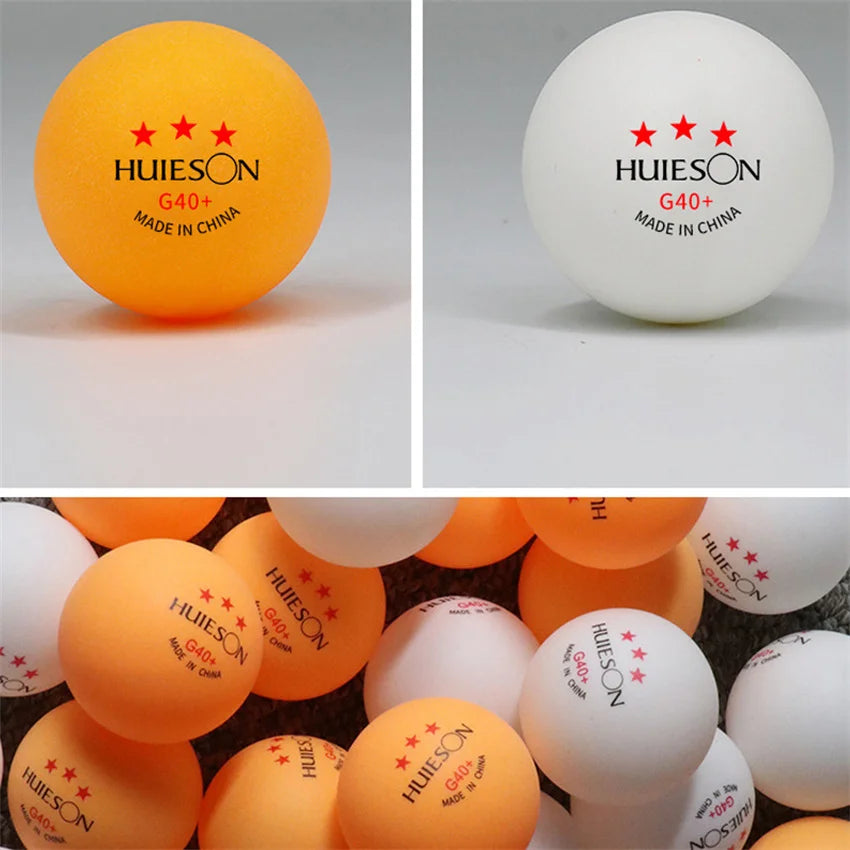 Worky 3-Star Professional Table Tennis Balls - 20/50/100 PCS