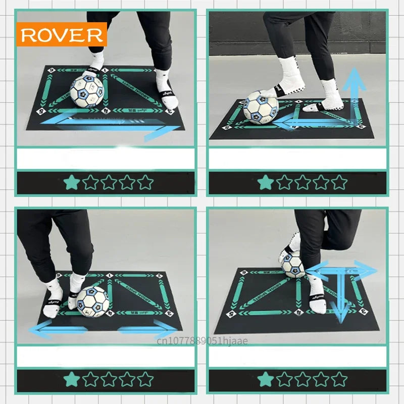 Worky Football Play Mat – Anti-Skid Training Mat for Football Drills and Play Areas