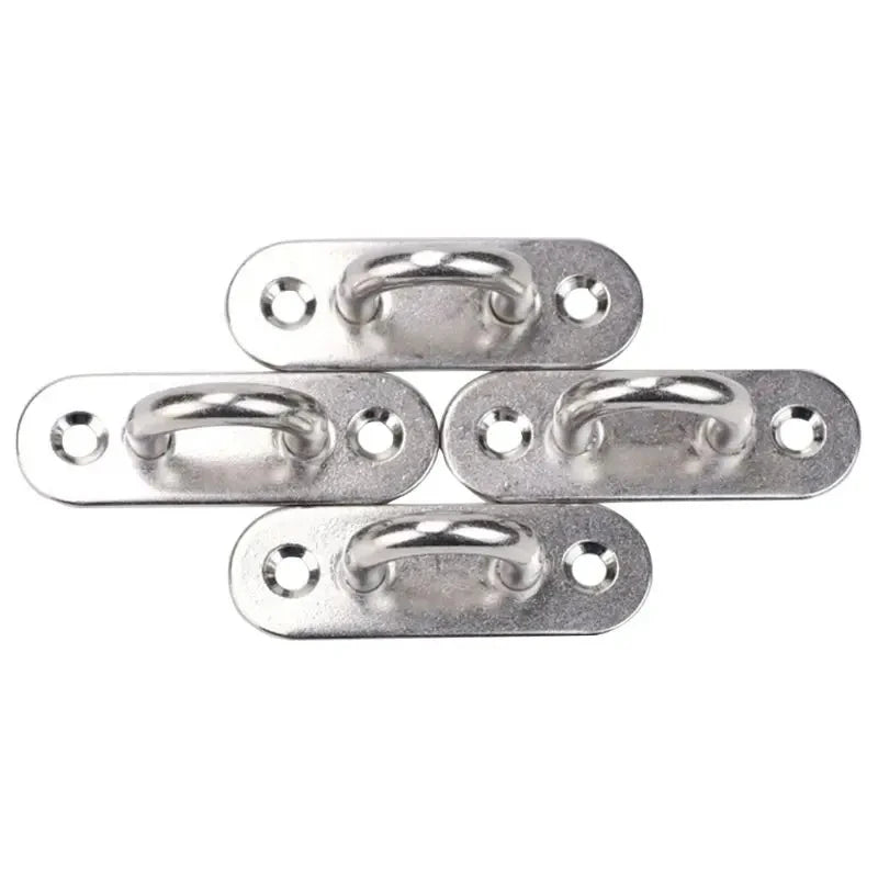 Worky Stainless Steel Oval Eye Board Marine Deck Buckle