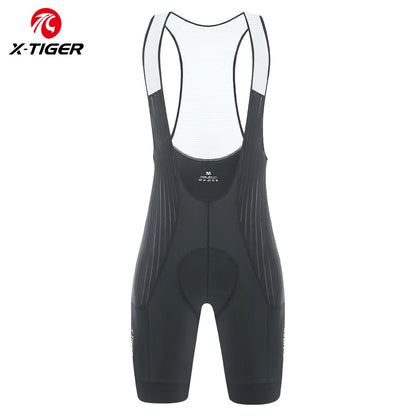 Worky Pro Cycling Bib Shorts - High Waist Lycra MTB & Road Bike Gear