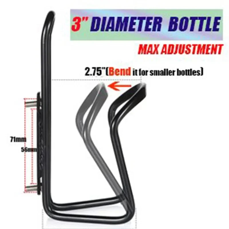 Worky Aluminum Alloy Foldable Bicycle Bottle Holder