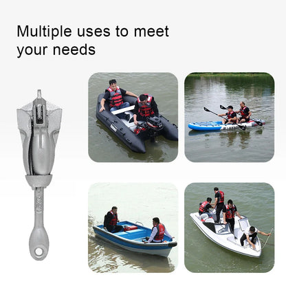 Worky Grapnel Anchor with 20M Rope and Buoy for Kayak & Marine Use