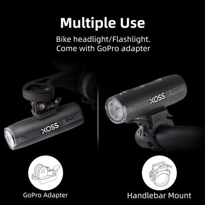 Worky XOSS XL-1200 Headlight Bicycle Light