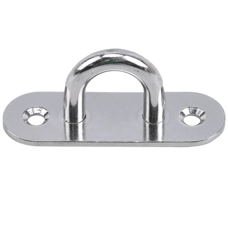 Worky Stainless Steel Oval Eye Board Marine Deck Buckle