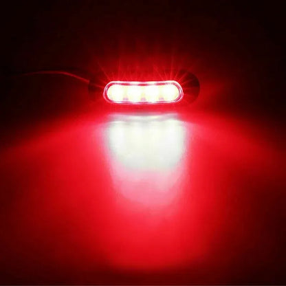 Worky 2Pcs Red Green LED Boat Navigation Light Kit