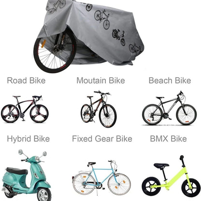 Worky Waterproof Bicycle Cover – Outdoor UV Protector for MTB, Electric Bike, Motorcycle & Scooter