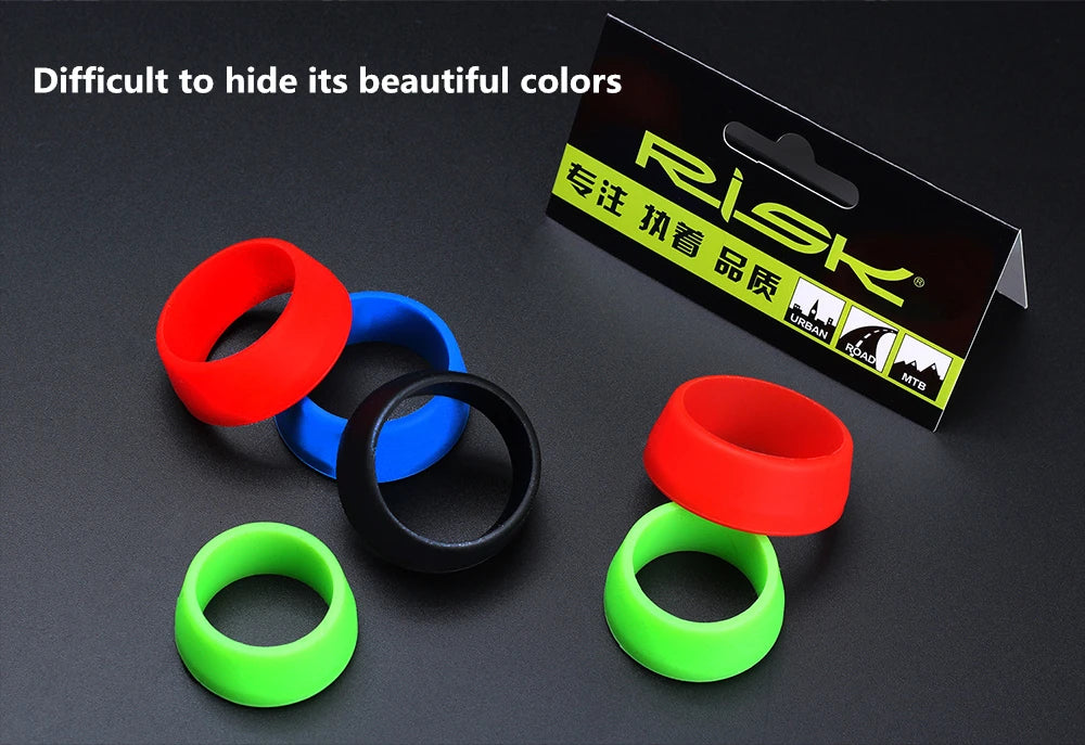 Worky Bicycle Seat Post Rubber Ring - Waterproof Silicone Dust Cover for Cycling