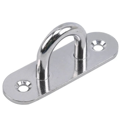 Worky Stainless Steel Oval Eye Board Marine Deck Buckle