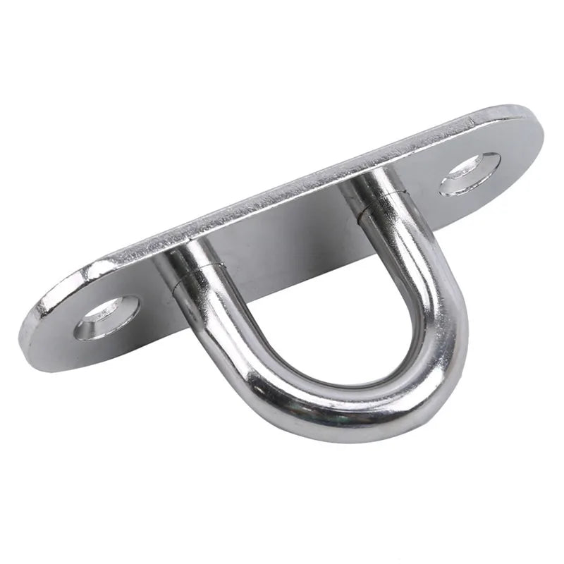 Worky Stainless Steel Oval Eye Board Marine Deck Buckle