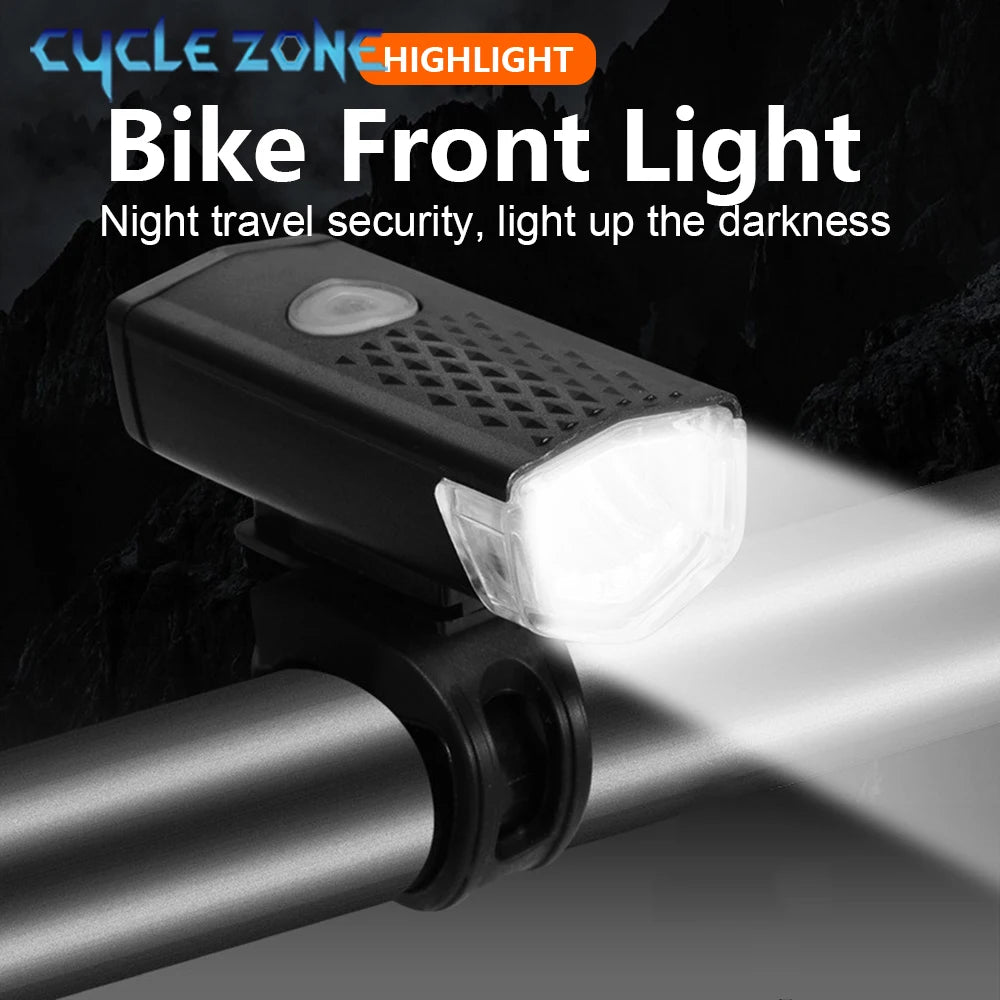 Worky USB Rechargeable LED Bicycle Headlight