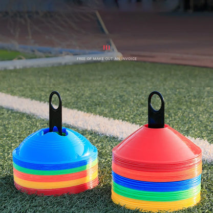 Worky Disc Cone Set – Football Training Pro Disc Cones for Sports and Outdoor Activities