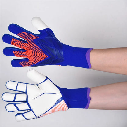 Worky Kids & Adults Goalkeeper Gloves – Anti-Slip Latex Soccer Goalie Gloves for Football