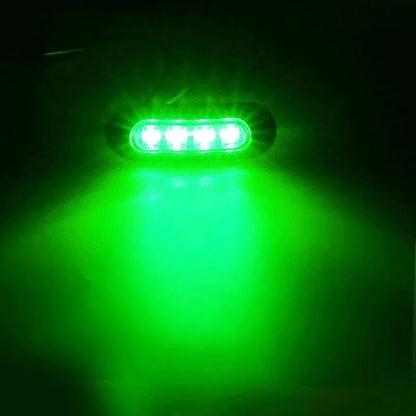 Worky 2Pcs Red Green LED Boat Navigation Light Kit