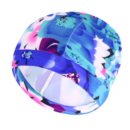 Worky Printed Swimming Cap for Women & Girls – Perfect for Long Hair